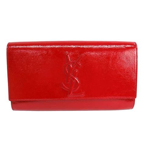 ysl red 01|red ysl clutch.